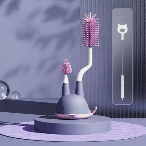 Silicon brush set